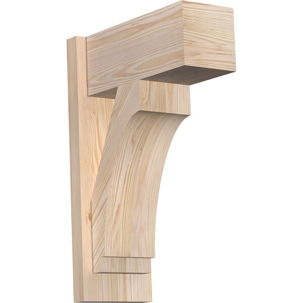 Ekena Millwork Imperial Block Smooth Outlooker, Douglas Fir, 7 1/2"W x 16"D x 24"H OUT08X16X24IMP05SDF - main
